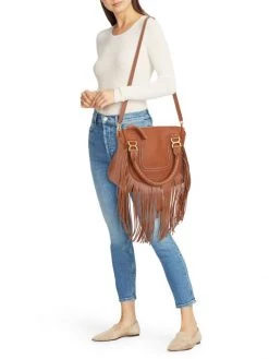 Chloé Medium Marcie Fringe Leather Satchel -Deals Chloé Store unnamed file 1690