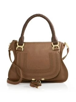 Chloé Medium Marcie Leather Satchel Light Cloud -Deals Chloé Store unnamed file 17