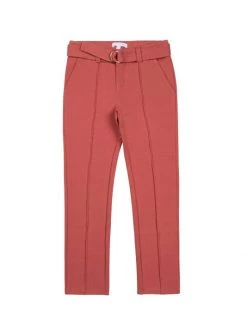 Chloé Little Girl's & Girl's Milano Belted Skinny Pants For Kids