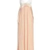 Chloé Colorblock Silk Pleated Maxi Dress -Deals Chloé Store unnamed file 1725