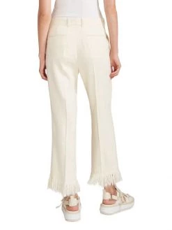 Chloé Silk Mid-Rise Fringe Pants -Deals Chloé Store unnamed file 1766