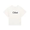 Chloé Little Girl's & Girl's Logo T-Shirt For Kids 2 Chloé Little Girl's & Girl's Logo T-Shirt For Kids -Deals Chloé Store unnamed file 1774