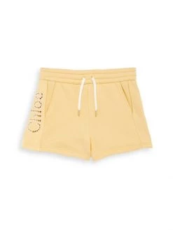 Chloé Little Girl's & Girl's Logo Fleece Shorts For Kids