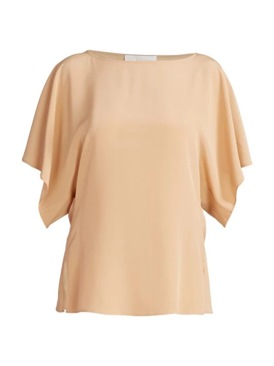 Chloé Silk Blouse Mustard 3 Chloé Silk Blouse Mustard