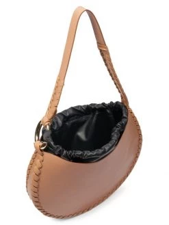 Chloé Round Leather Shoulder Bag Light Tan -Deals Chloé Store unnamed file 178