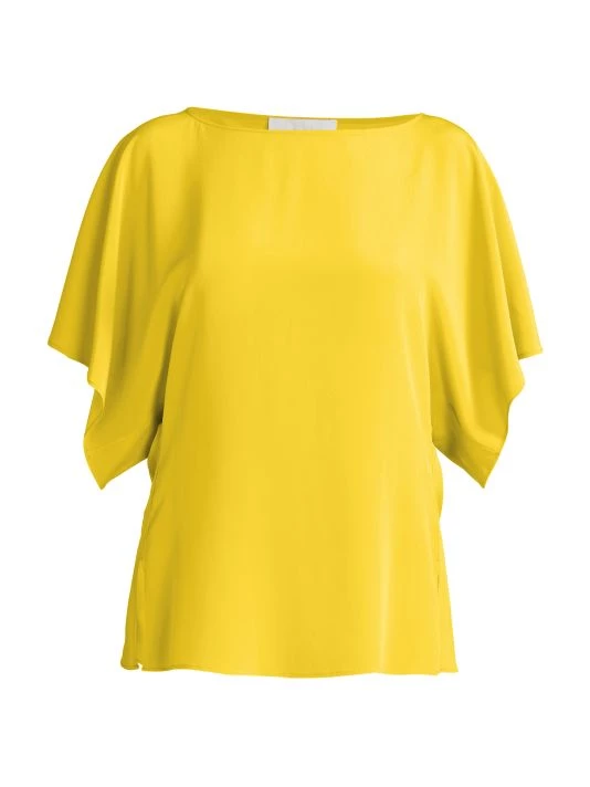 Chloé Silk Blouse Mustard 6 Chloé Silk Blouse Mustard - Image 4