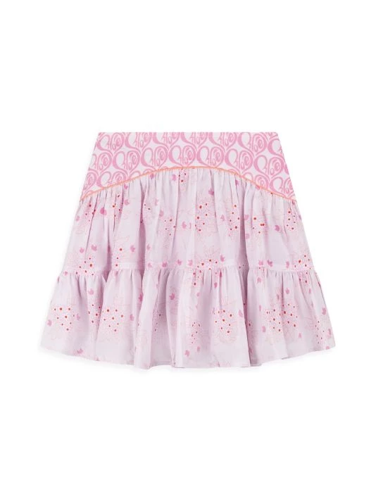Chloé Little Girl's & Girl's Floral Print Skirt For Kids 3 Chloé Little Girl's & Girl's Floral Print Skirt For Kids