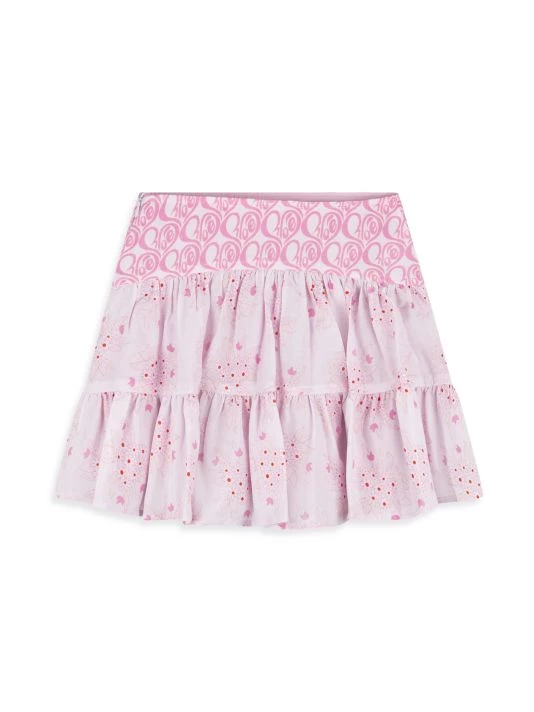 Chloé Little Girl's & Girl's Floral Print Skirt For Kids 4 Chloé Little Girl's & Girl's Floral Print Skirt For Kids - Image 2