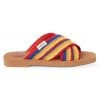 Chloé Woody Crossover Crochet Slides Multicolor Blue -Deals Chloé Store unnamed file 1809