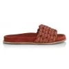 Chloé Kacey Braided Leather Slides Saffron Orange -Deals Chloé Store unnamed file 1812