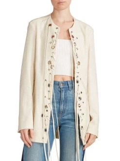 Chloé Lace-Up Jacket 10 Chloé Lace-Up Jacket -Deals Chloé Store unnamed file 1829