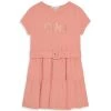 Chloé Little Girl's & Girl's Belted Foil Stamp Logo Dress For Kids -Deals Chloé Store unnamed file 1889