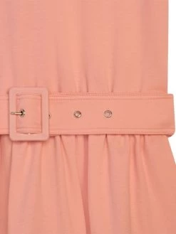 Chloé Little Girl's & Girl's Belted Foil Stamp Logo Dress For Kids -Deals Chloé Store unnamed file 1892