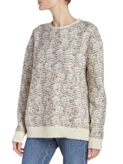 Chloé Speckled Knit Crewneck Sweater -Deals Chloé Store unnamed file 190