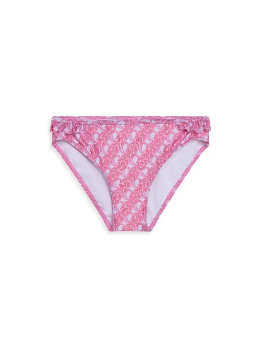 Chloé Little Girl's & Girl's 2-Piece Heart Print Bikini For Kids 5 Chloé Little Girl's & Girl's 2-Piece Heart Print Bikini For Kids - Image 3