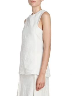 Chloé Linen Sleeveless Tunic Top 10 Chloé Linen Sleeveless Tunic Top -Deals Chloé Store unnamed file 1914