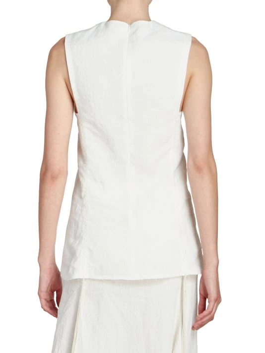 Chloé Linen Sleeveless Tunic Top 7 Chloé Linen Sleeveless Tunic Top - Image 5