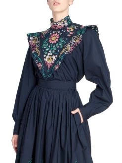 Chloé Embroidered Bib Blouse -Deals Chloé Store unnamed file 1933