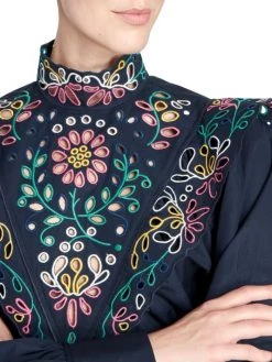 Chloé Embroidered Bib Blouse -Deals Chloé Store unnamed file 1934