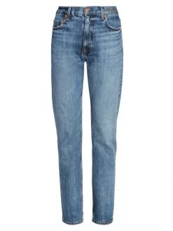 Chloé High-Rise Straight-Leg Jeans