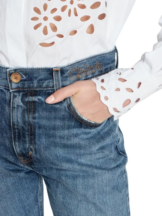 Chloé High-Rise Straight-Leg Jeans 8 Chloé High-Rise Straight-Leg Jeans - Image 6