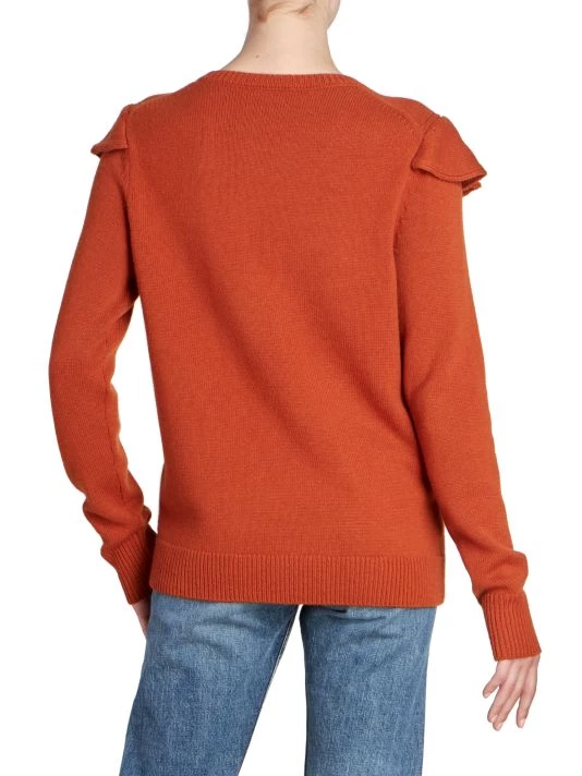 Chloé Cashmere Ruffle Sweater 7 Chloé Cashmere Ruffle Sweater - Image 5