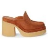 Chloé Jamie Suede Platform Mules Ochre Delight -Deals Chloé Store unnamed file 1979
