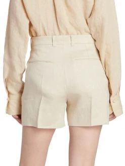 Chloé Pleated Linen Shorts -Deals Chloé Store unnamed file 198