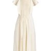 Chloé Flutter Sleeve Midi Dress -Deals Chloé Store unnamed file 1982