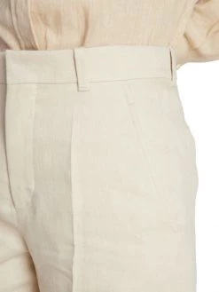 Chloé Pleated Linen Shorts -Deals Chloé Store unnamed file 199