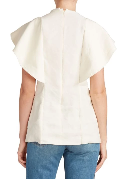 Chloé Flutter Sleeve Blouse 7 Chloé Flutter Sleeve Blouse - Image 5