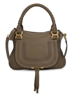 Chloé Medium Marcie Leather Satchel Light Cloud -Deals Chloé Store unnamed file 20