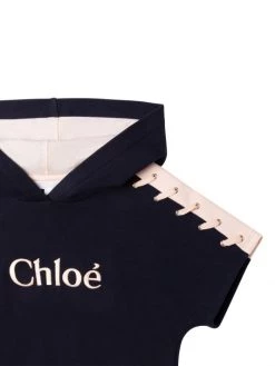 Chloé Little Girl's & Girl's Drawstring Hoodie Dress For Kids -Deals Chloé Store unnamed file 2007