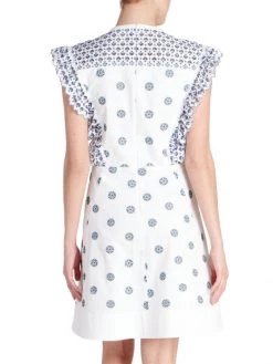 Chloé Flower Dot Broderie Anglaise Cotton Dress -Deals Chloé Store unnamed file 2025