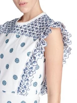 Chloé Flower Dot Broderie Anglaise Cotton Dress -Deals Chloé Store unnamed file 2027