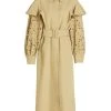 Chloé Embroidered Wool Trench Coat -Deals Chloé Store unnamed file 206