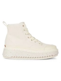 Chloé Lilli Canvas Platform Booties