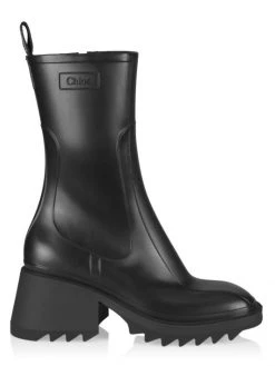 Chloé Betty PVC Short Rain Boots