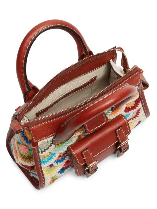 Chloé Mini Edith Knit Top Handle Bag 5 Chloé Mini Edith Knit Top Handle Bag - Image 3