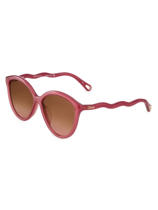Chloé Zelie 58MM Cat Eye Sunglasses 4 Chloé Zelie 58MM Cat Eye Sunglasses - Image 2