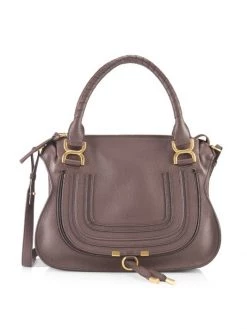 Chloé Marcie Leather Satchel