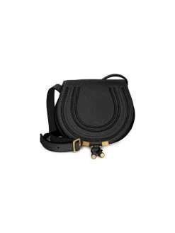 Chlo&eacute; Small Marcie Leather Saddle Bag Nut -Deals Chloé Store unnamed file 28