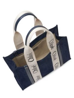 Chloé Medium Woody Suede Logo Tote -Deals Chloé Store unnamed file 289