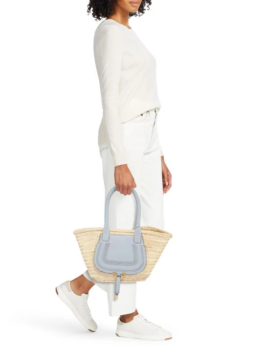 Chloé Marcie Raffia Tote 4 Chloé Marcie Raffia Tote - Image 2