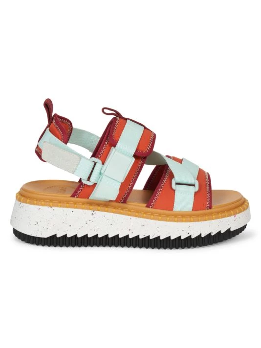 Chloé Lilli Sport Sandals Rusted Orange 11 Chloé Lilli Sport Sandals Rusted Orange - Image 9
