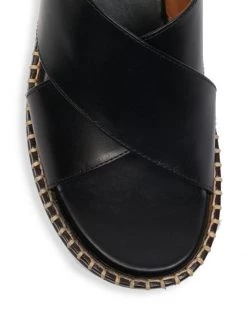 Chloé Laia Crisscross Leather Slides -Deals Chloé Store unnamed file 382