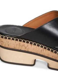 Chloé Laia Crisscross Leather Slides -Deals Chloé Store unnamed file 385
