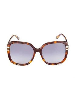 Chloé West 59MM Square Sunglasses