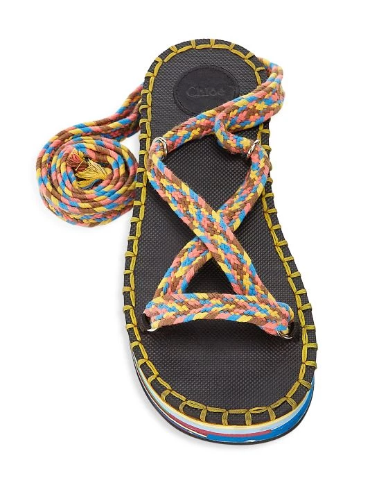 Chloé Ocean Sole Ankle-Tie Sandals 7 Chloé Ocean Sole Ankle-Tie Sandals - Image 5