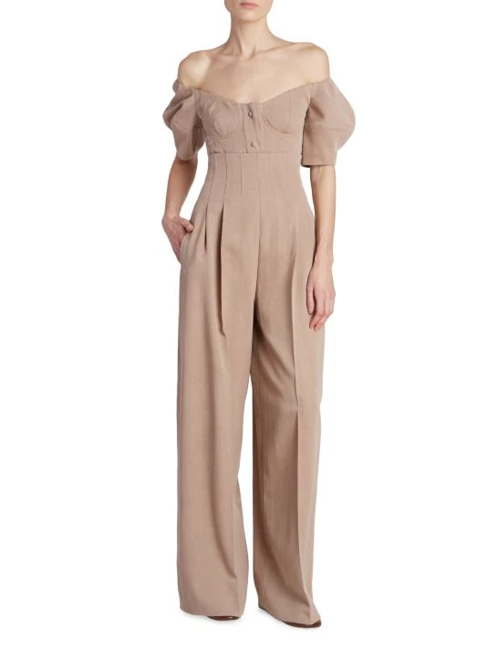 Chloé Pleated High-Waisted Wide-Leg Trousers 4 Chloé Pleated High-Waisted Wide-Leg Trousers - Image 2